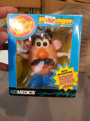 Mr. Potato Head Massager 1990's Hasbro Homedics With Original Box