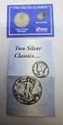 LITTLETON, 1942 Liberty Walking Half Dollar And 1942 D Mercury Dime