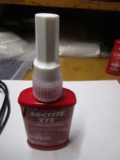 Threadlocker, LOCTITE 272, Red, High Strength, Liquid, 50 mL Bottle