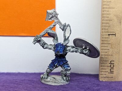 Ral Partha WF17 Doom Bunny Black Rabbit of Death 23-617 Metal Miniature ...