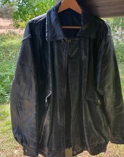 VTG Genuine Black Leather Biker Jacket