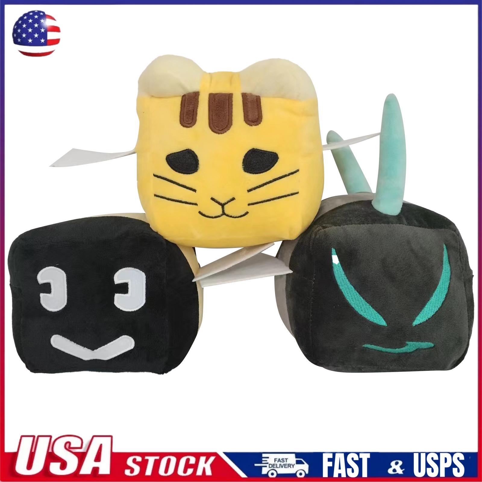 Roblox Bee Swarm Simulator Plush Set - Vicious Bee, Basic Bee & Tabby Bee Stuffed Toy Gift for Kids