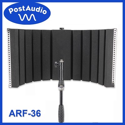 Post Audio ARF-36 NEW Folding Portable Vocal Booth & Reflection Filter with Bag 