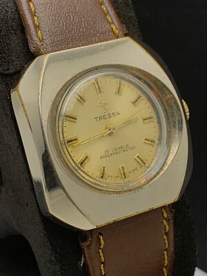 Vintage Tressa ShockProtected Automatic 17 Jewels Women's