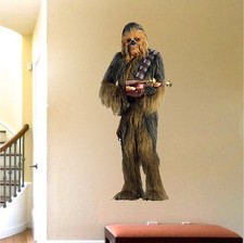 Chewbacca Star Wars Wall Decals - Star Wars Wall Mural - Force Awakens Decal a97