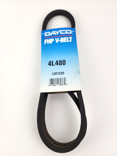 Dayco FHP Utility V-Belts: 48 In. Outside Circumference 0.375 In. Width 3l480