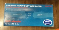 Wax Paper Premium Heavy Duty Handy Wacks 12 X 10 3/4 1 Box Of 500 Wax Paper Premium Heavy Duty Handy Wacks 12 X 10 3/4 1 Box Of 500