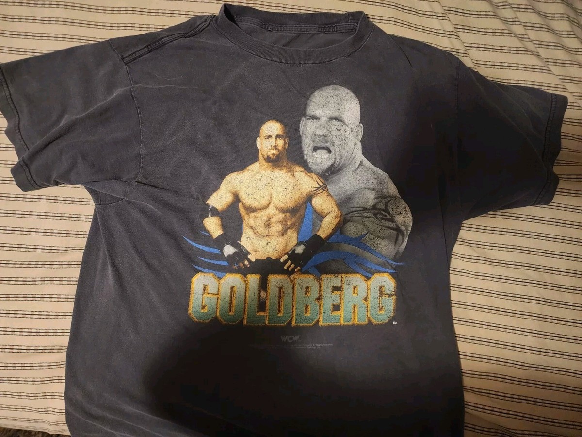 vintage wcw goldberg shirt XL View 2