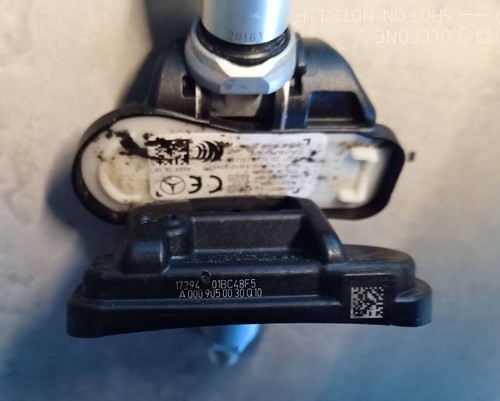 4x original Schrader Mercedes RDK Sensor Reifendrucksensor A0009050030 gebraucht - Picture 5 of 6