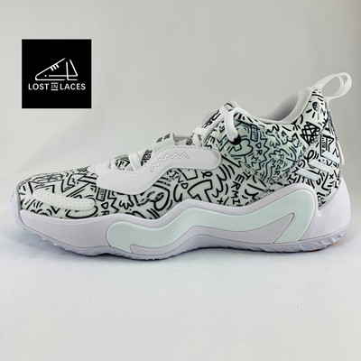 adidas D.O.N. Issue 3 Erkek Basketbol AyakkabÄ±sÄ± GY3775 BEYAZ