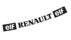 Renault ELF F1 Helmet Visor Sticker Senna Prost Hill Williams F1