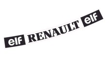 Renault ELF F1 Helmet Visor Sticker Senna Prost Hill Williams F1