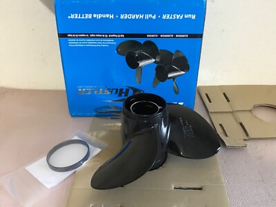 Turning Point 21431511 Hustler Aluminum - Right-Hand Propeller - 13.75 X 15