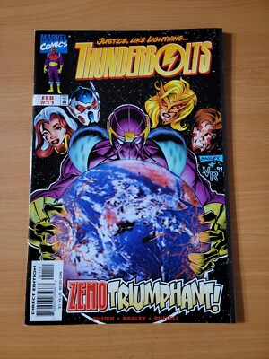 Thunderbolts #11 Direkte Markt Edition ~ Fast Neu NM ~ 1998 Marvel Comics