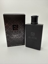 CJ Black Cologne Spray 3.4 fl. oz by Rue 21 Full Size Limited Edition new in box