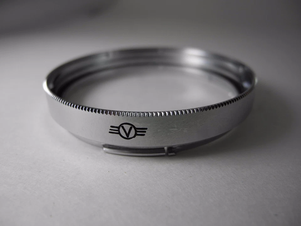 HASSELBLAD BAY 50 FILTER ZEISS PROXAR 1 METER NICE GLASS HEAVY CHROME RING - Image 3 of 4