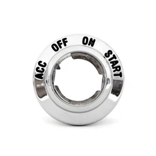 Ford 66-77 Bronco 61-66 F-Series 61-67 Econoline Ignition Switch Bezel Chrome