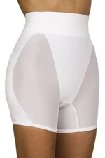 Underworks Padded Mid Leg White Panty Brief Size Medium