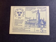 ICOLLECTZONE Sweden 950a Complete Booklet XF NH transportation