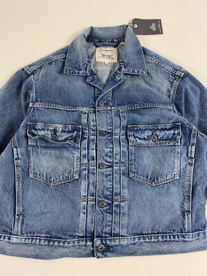 LEVIS MADE AND CRAFTED LMC OVERSIZED TYPE II TRUCKER MARLIN LEVIS MADE AND CRAFTED LMC OVERSIZED TYPE II TRUCKER MARLIN
