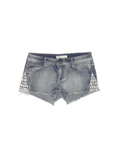 Vintage Havana Women Blue Denim Shorts 