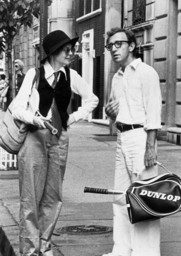 385819 Diane Keaton Woody Allen in Annie Hall WANDDRUCK POSTER UK - Bild 1 von 7