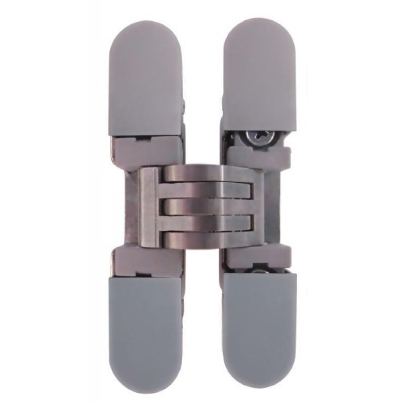 Charnière 180° KUBICA 6100 à encastrer pour porte en bois et ferrure invisible