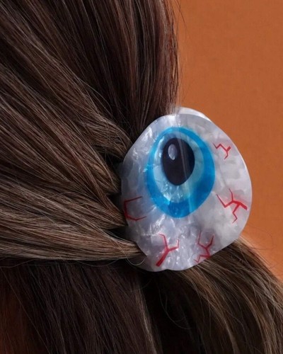 EYEBALL ACETATE CLAW CLIP - Picture 2 of 8
