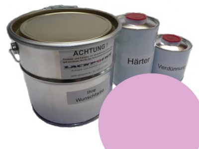 1 Liter Set 2K Autolack Cadillac Pink Matt USA kein Klarlack Tuning Lackpoint !