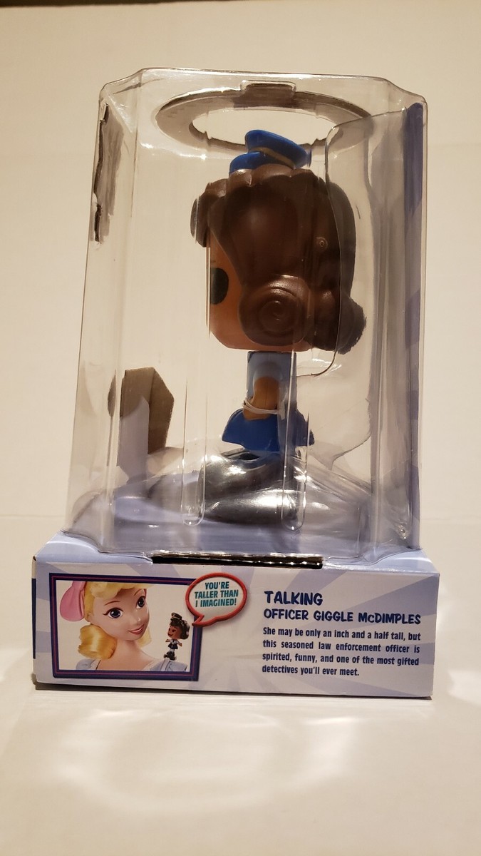 DISNEY PIXAR TOY STORY 4- TALKING OFFICER- GIGGLE McDIMPLES 20+