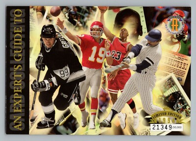 1994 Upper Deck Michael Jordan Wayne Gretzky Joe Montana Reggie Jackson Jumbo 