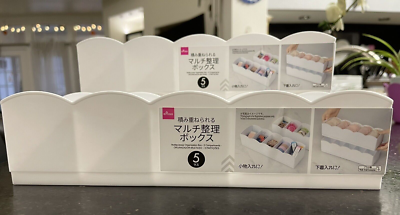 DAISO 5 Compartments,Multi-Purpose,Superimposable Underwear,Sock