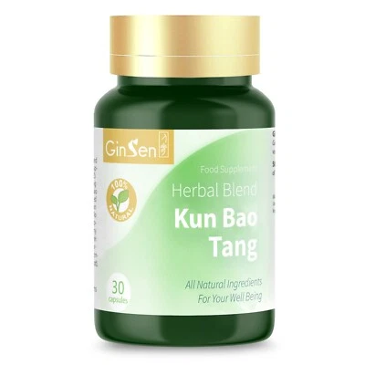 GINSEN 30 Menopause Support Capsules Sleep Kun Bao Tang Wan Pian