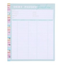 The Happy Planner Debt Payoff Ring Bound Daily Tracker, 40 Sheets