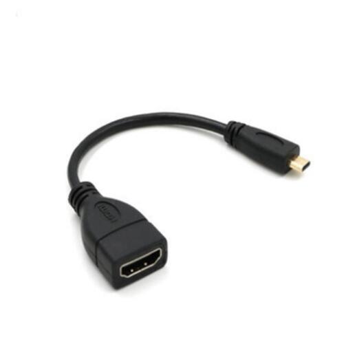 Micro-HDMI-kompatibler Stecker auf HDMI-kompatible-Buchse.Adapter-Anschlussk🥇 - Bild 6 von 9