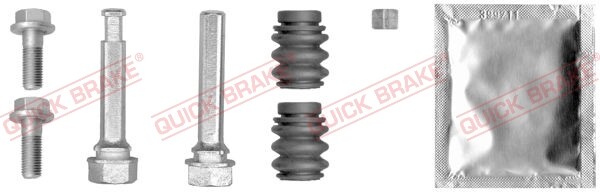 Front QUICK BRAKE 113-1460X Guide Sleeve Kit, brake caliper for HYUNDAI,KIA - Image 2