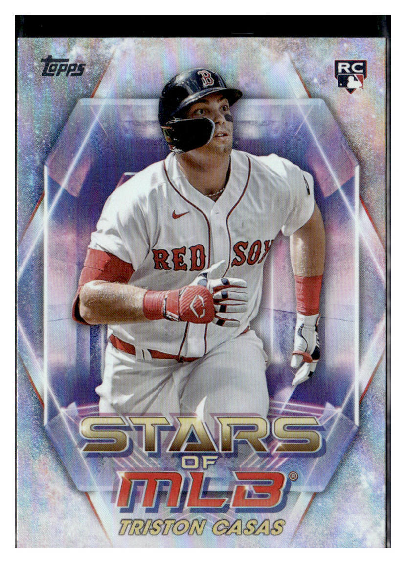 2023 Topps #SMLBC-39 Triston Casas Stars of MLB Chrome RC Boston Red Sox