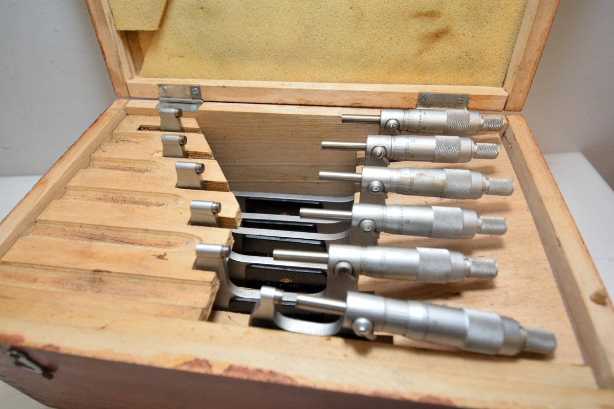 MSC 06" Outside Micrometer Set (Inv.35393) eBay