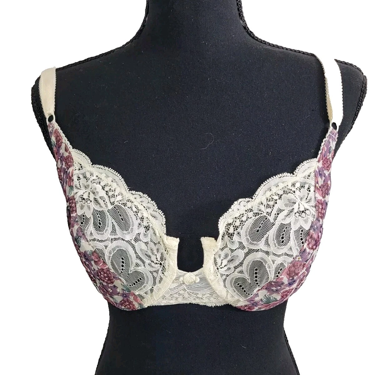 Oscar de la Renta Nylon Floral Sutiãs e conjuntos para mulheres