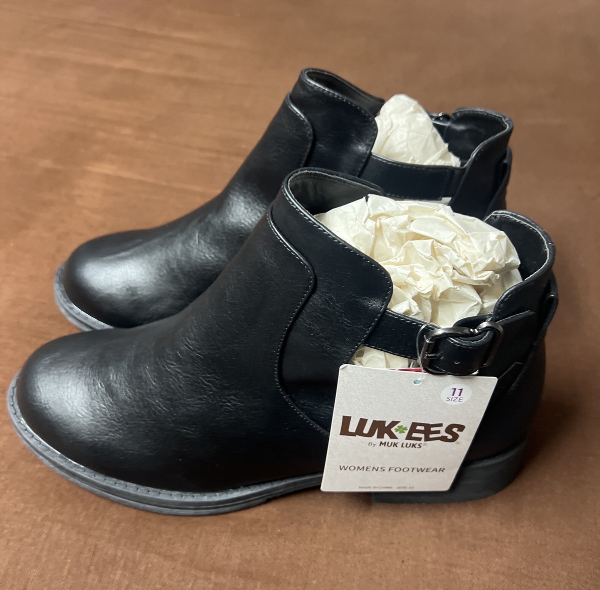 Shoe Muk Luks Bobbi Bootie MUK LUKS Sigrid Leela Too Women's Faux