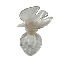 L'Air du Temps Lalique Glass Bottle & Doves Nina Ricci Made in France Lair