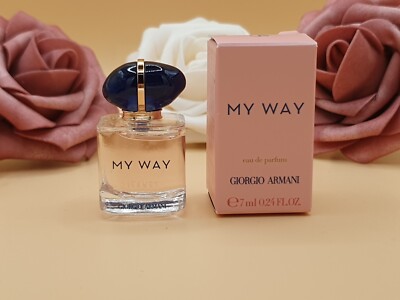 Giorgio Armani - My Way  Eau de Parfum 7ml Miniatur Duftmini NEU OVP