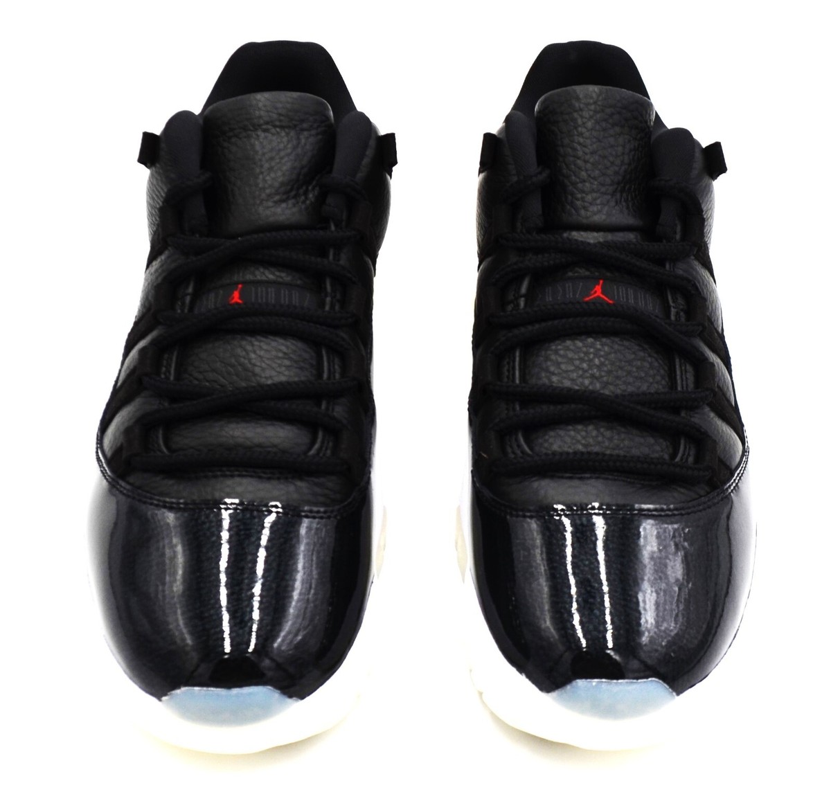 NEW AIR JORDAN 11 RETRO LOW 72-10 MEN'S SHOES SIZE 11.5 BLACK