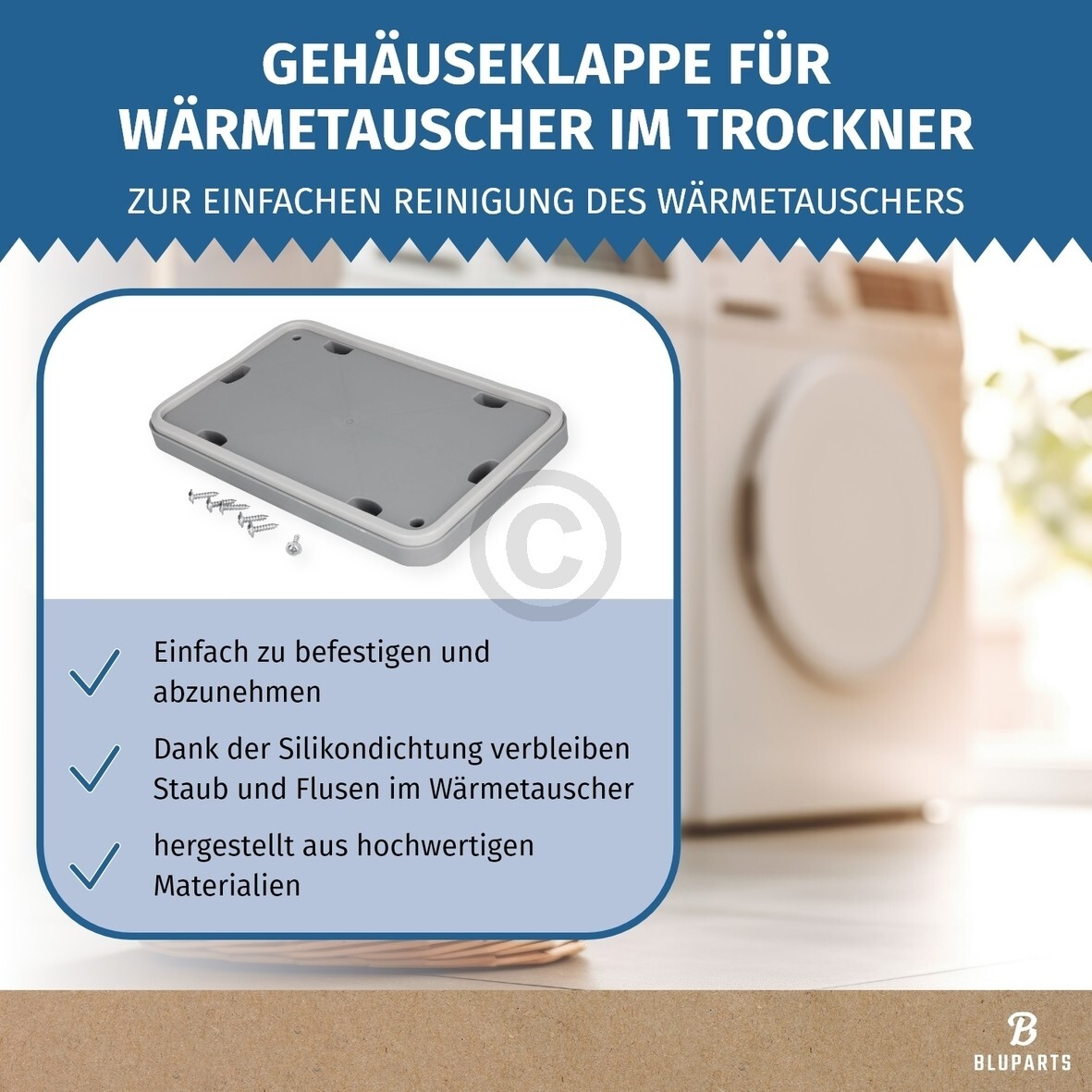 Servicetür Klappe Wartungsklappe Für Trockner Bosch Siemens 646776 62534 00646776 0062534 Original::3799