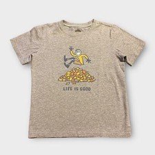 Life Is Good 7/8 Leaf Pile Tee