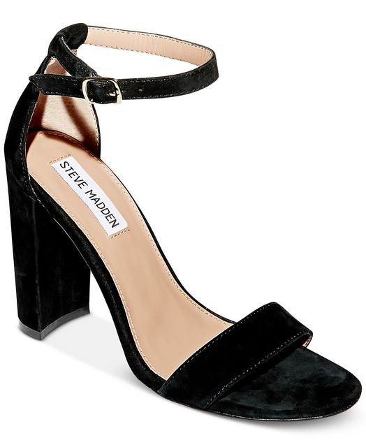 steve madden carrson sandal black