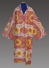 New Uzbek Women Dress Ikat Adras - 5320