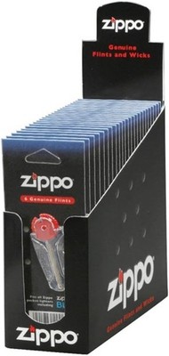 Zippo Flint Cards Full Box 24 Pack 144 Total Flints 