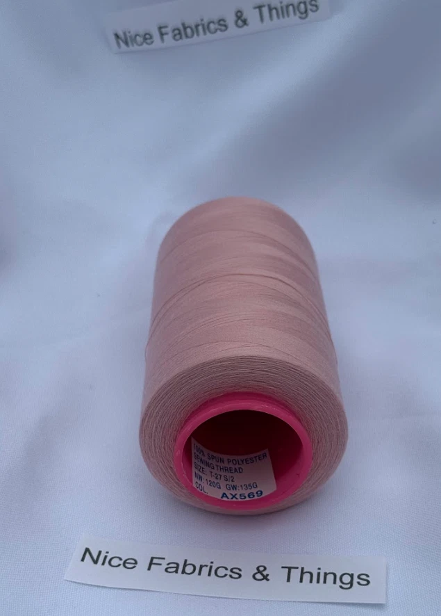 50 Spools -Pink AX599 Multi Purpose Sewing Thread - Image 2 of 3