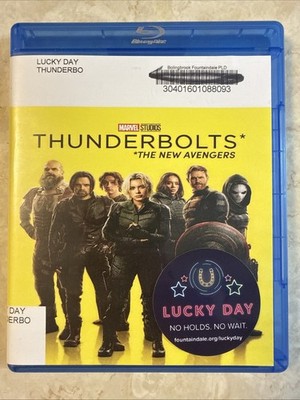 Thunderbolts (Blu-ray) Ex-Library Marvel Anti-Hero Film